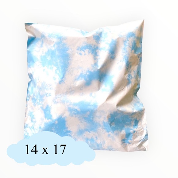 None Office Cloud Tie Dye Poly Mailers 14 X 17 Poshmark